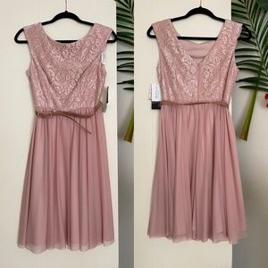 NWT Blush Bridesmaid dress